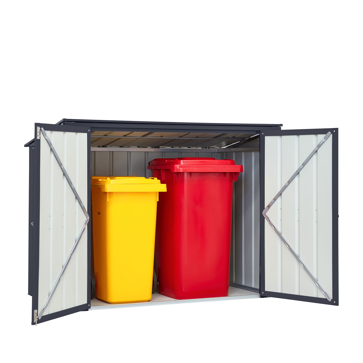 Tonnen-Depot Easy  53, Farbe: Anthrazit