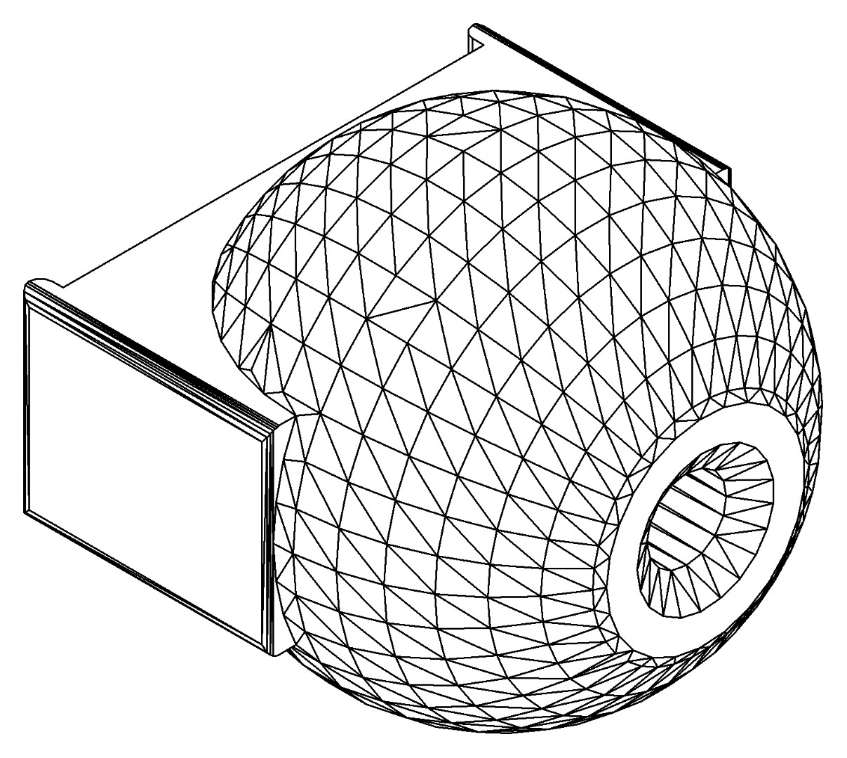 Türknopf, 2285, L20, black, Farbe: Schwarz