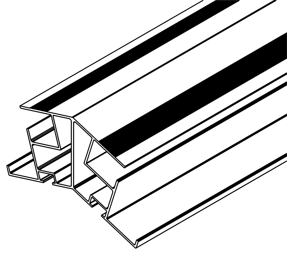 Eckprofil, Dach, 7479, L2005, , Farbe: Blank