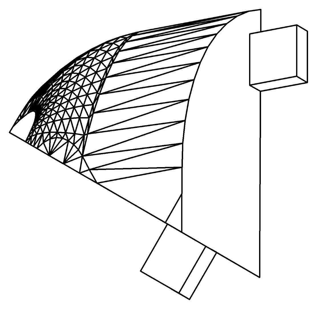 Eckplastik, r., 2281, L, grey, Farbe: Lichtgrau