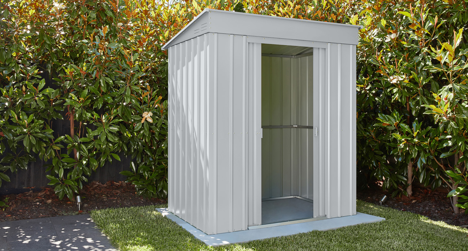 Pultdach Skillion Pultdach Skillion, Farbe: Silber Metallic