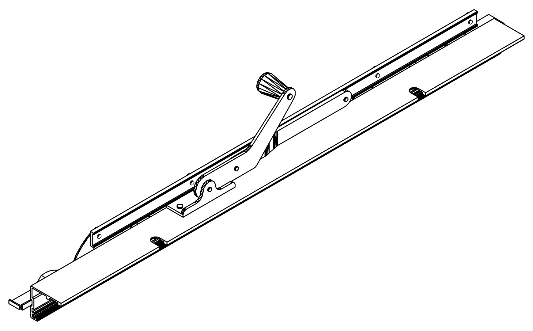 Seitenprofil mit Arm, 9524, L444, dark grey, Panto, Farbe: Anthrazit