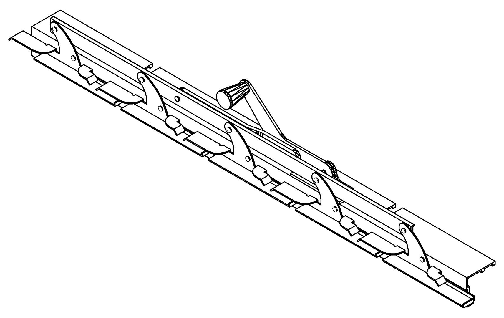 Seitenprofil mit Arm, 9524, L444, dark grey, Panto, Farbe: Anthrazit