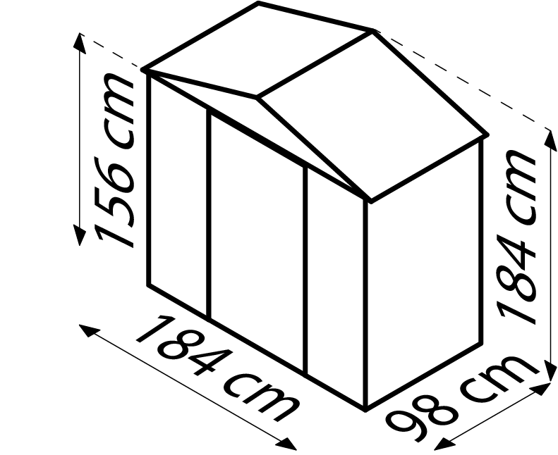 Köln II 64, Farbe: Tanne/Weiß