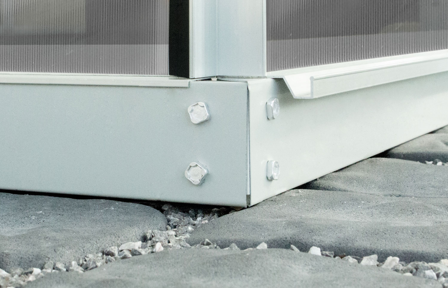 Gewächshaus-Set Mardi 11500, verglast mit: Hohlkammerplatten (HKP)