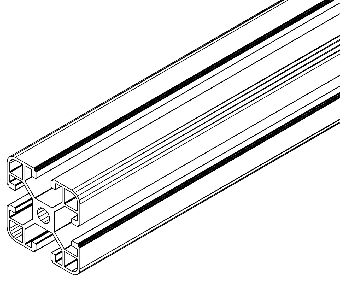 Fundamentprofil U1R, 9410, L800, , Farbe: Blank