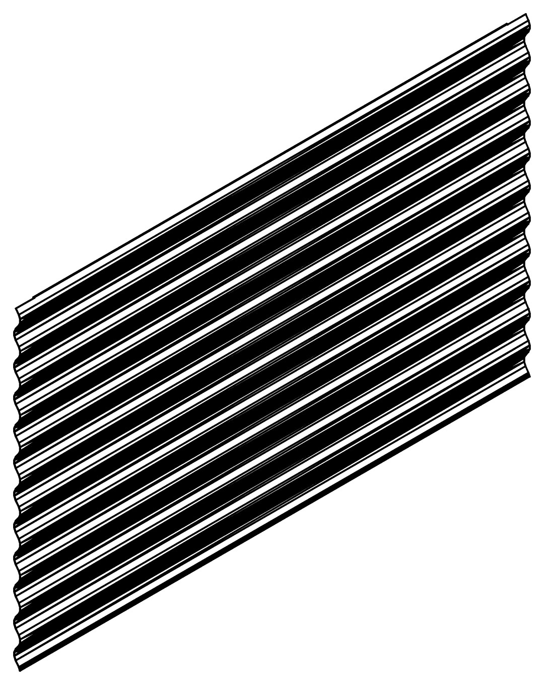 Dachpaneel 858, 3250, L1400, , Farbe: Blank