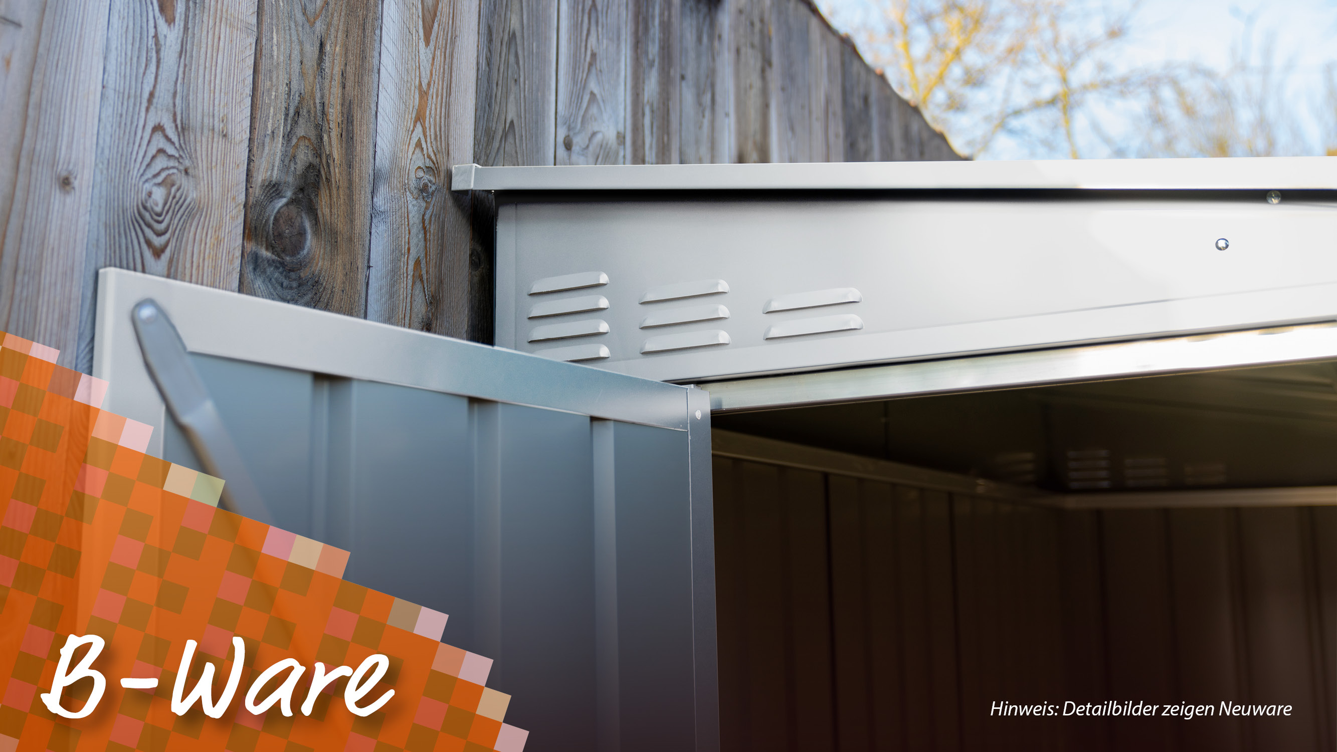 Lean-To 56, Farbe: Silber Metallic