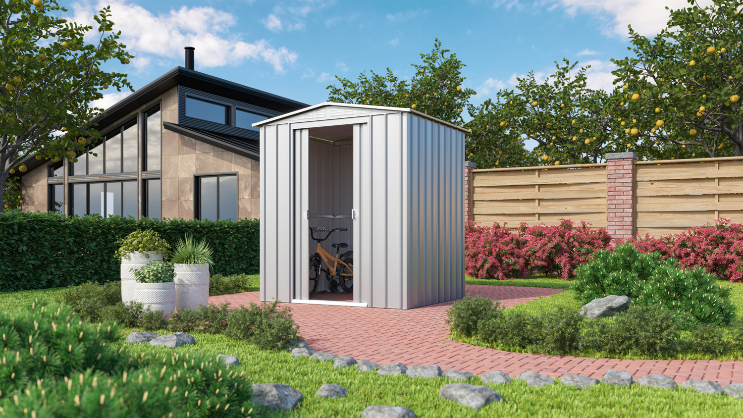 Gartenmanager Dream 65, Farbe: Silber Metallic