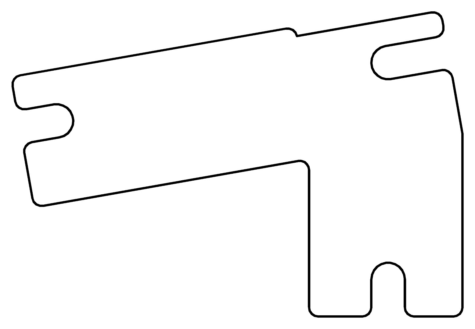 Knotenblech, 7348, L2, white, RAL 9003, Farbe: Weiß pulverbeschichtet