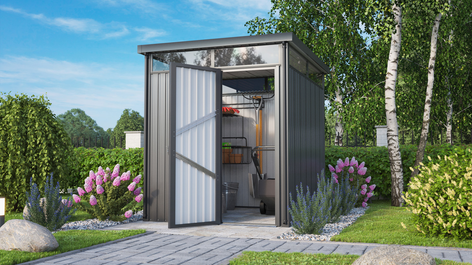 Rheinfelden 78, Farbe: Anthrazit matt