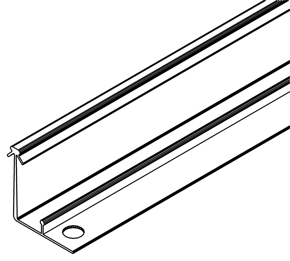 Türpfosten, links, 1368, L2027,5, , Farbe: Blank