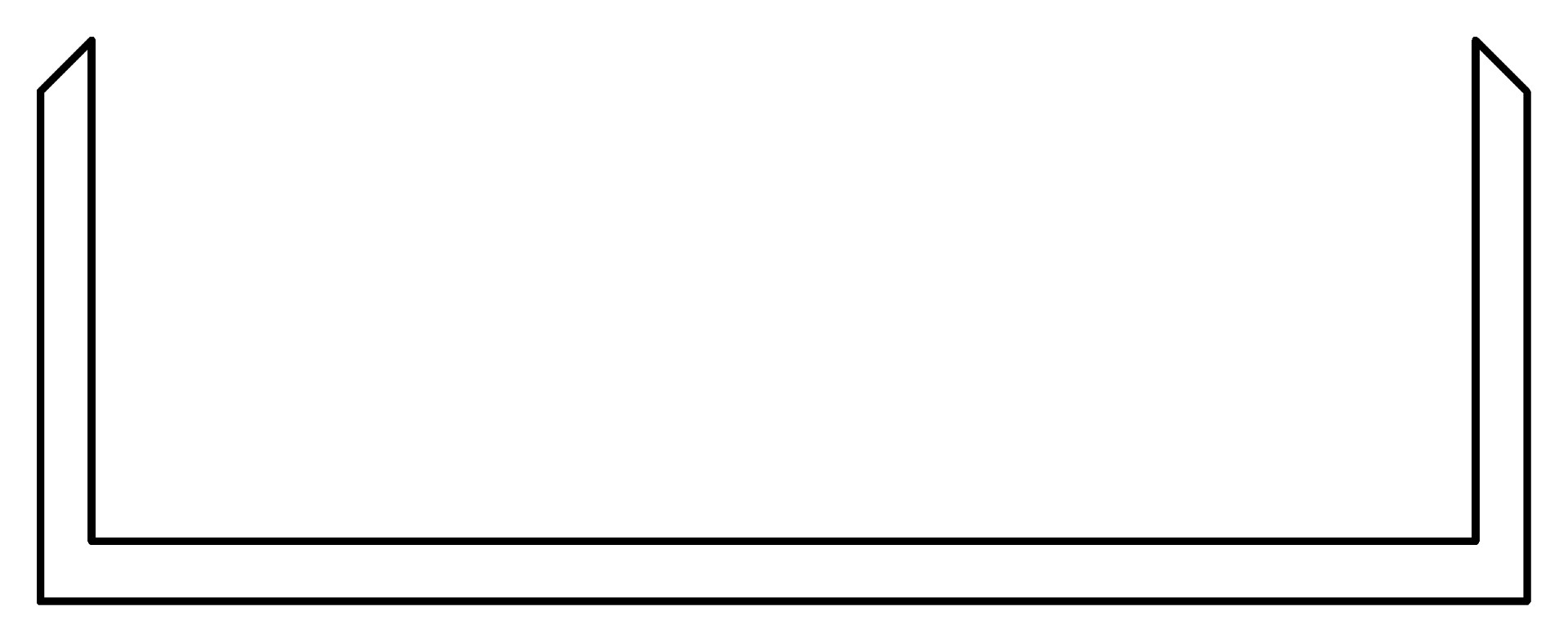 Traufenverbinder, 7292, L100, black, Farbe: Blank