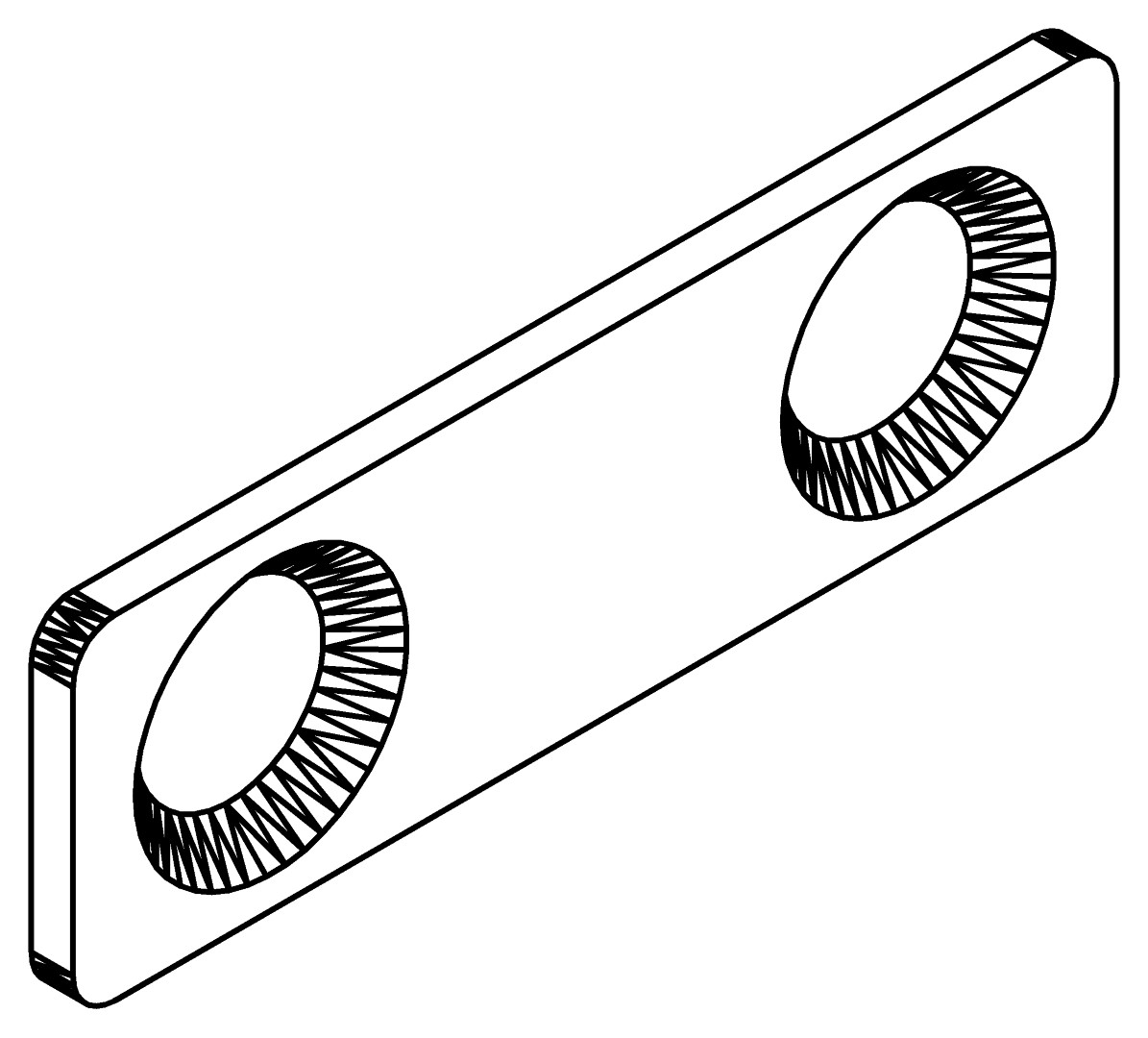 Verbinder, VA, 7495, L2, black, Pantone-426C, Farbe: Schwarz