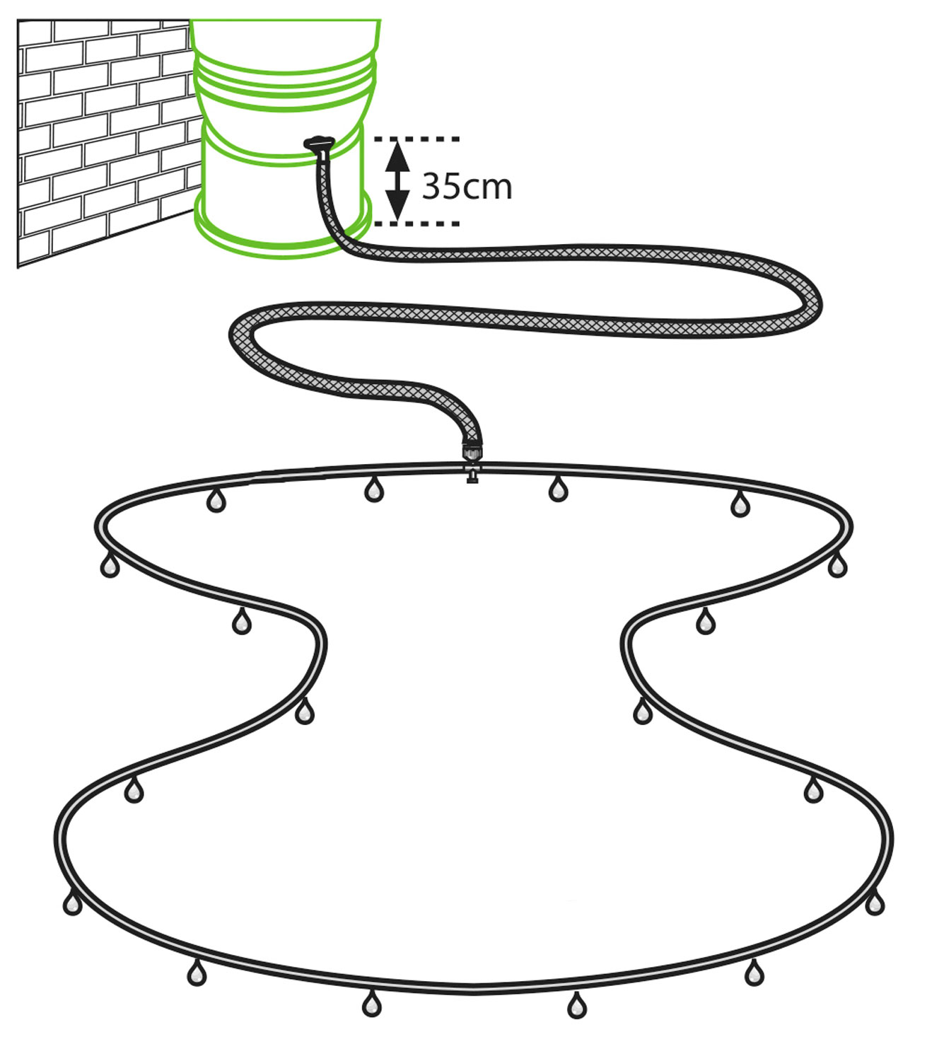 Gewächshaus-Set Mardi 11500, verglast mit: Hohlkammerplatten (HKP)