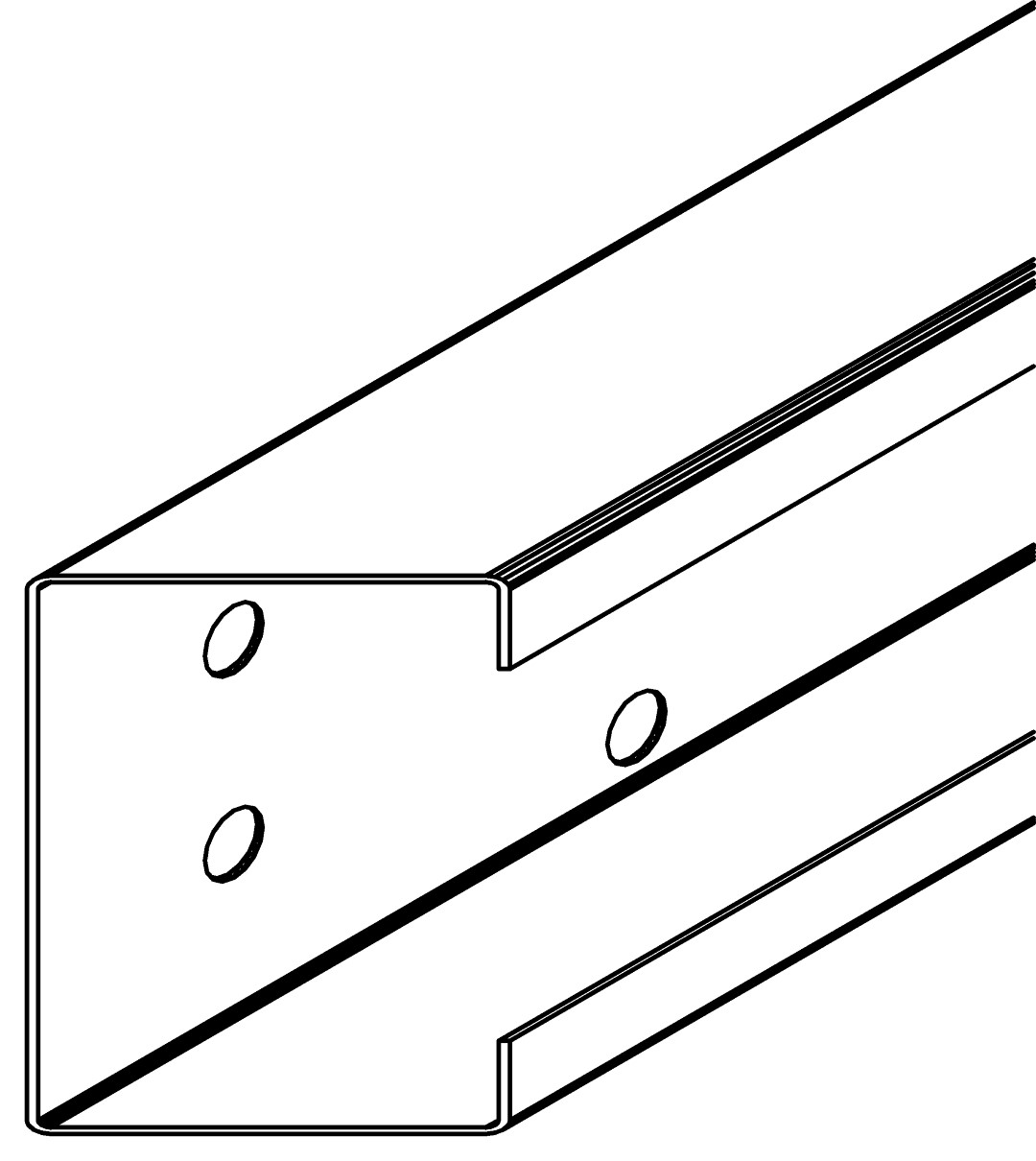 Fundamentschenkel, 9143, L663, Pantone-427C grey, Farbe: Lichtgrau