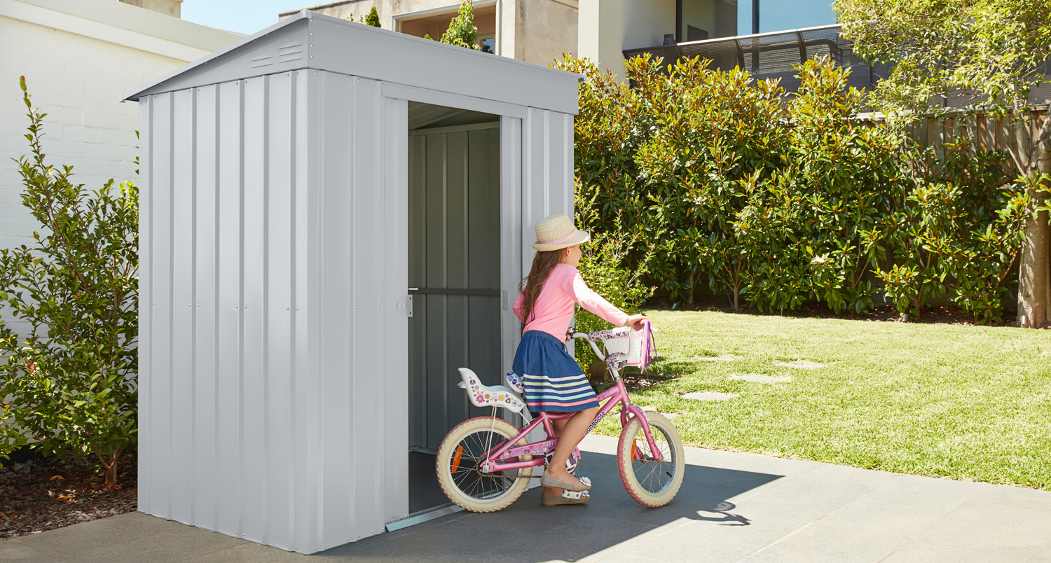 Pultdach Skillion Pultdach Skillion, Farbe: Silber Metallic