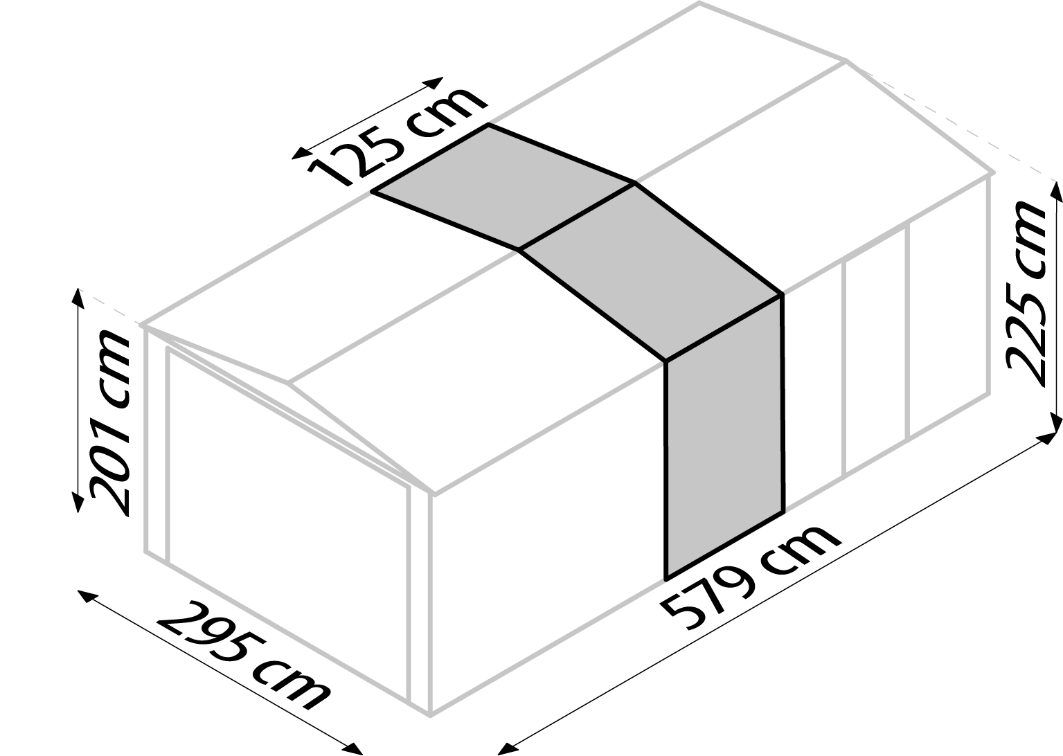 Lagertraum Parker, Farbe: Anthrazit