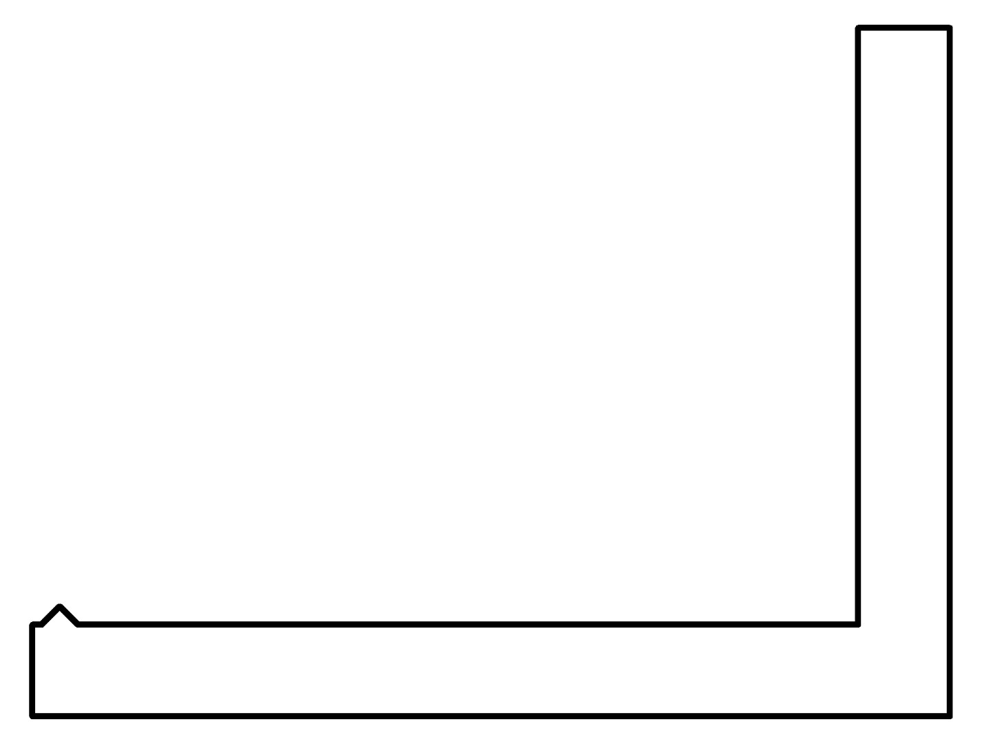 Diagonalstrebe, 7312, L1915, white, RAL 9003, Farbe: Weiß pulverbeschichtet