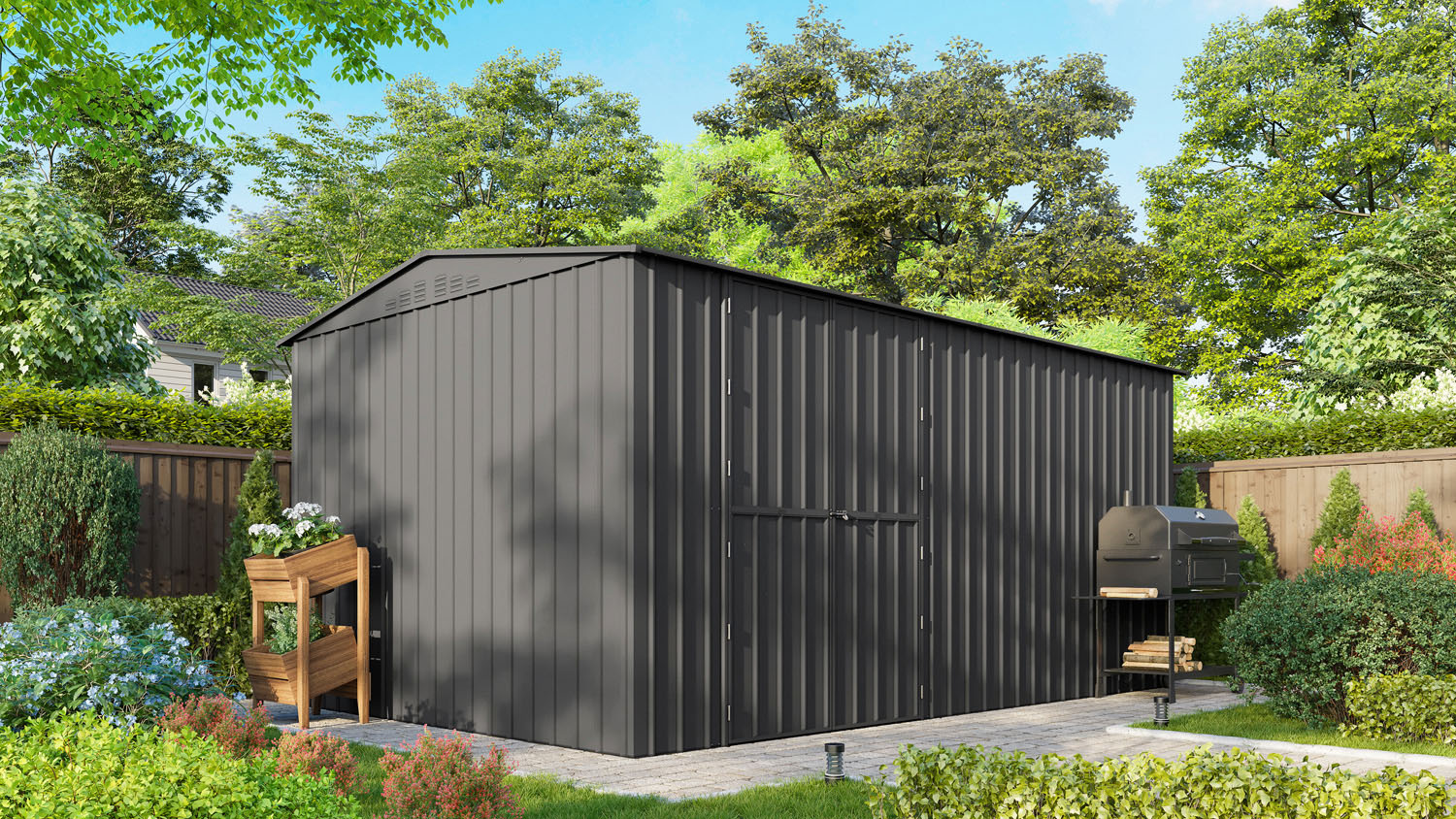 Heimwerkstatt Worker, Farbe: Anthrazit