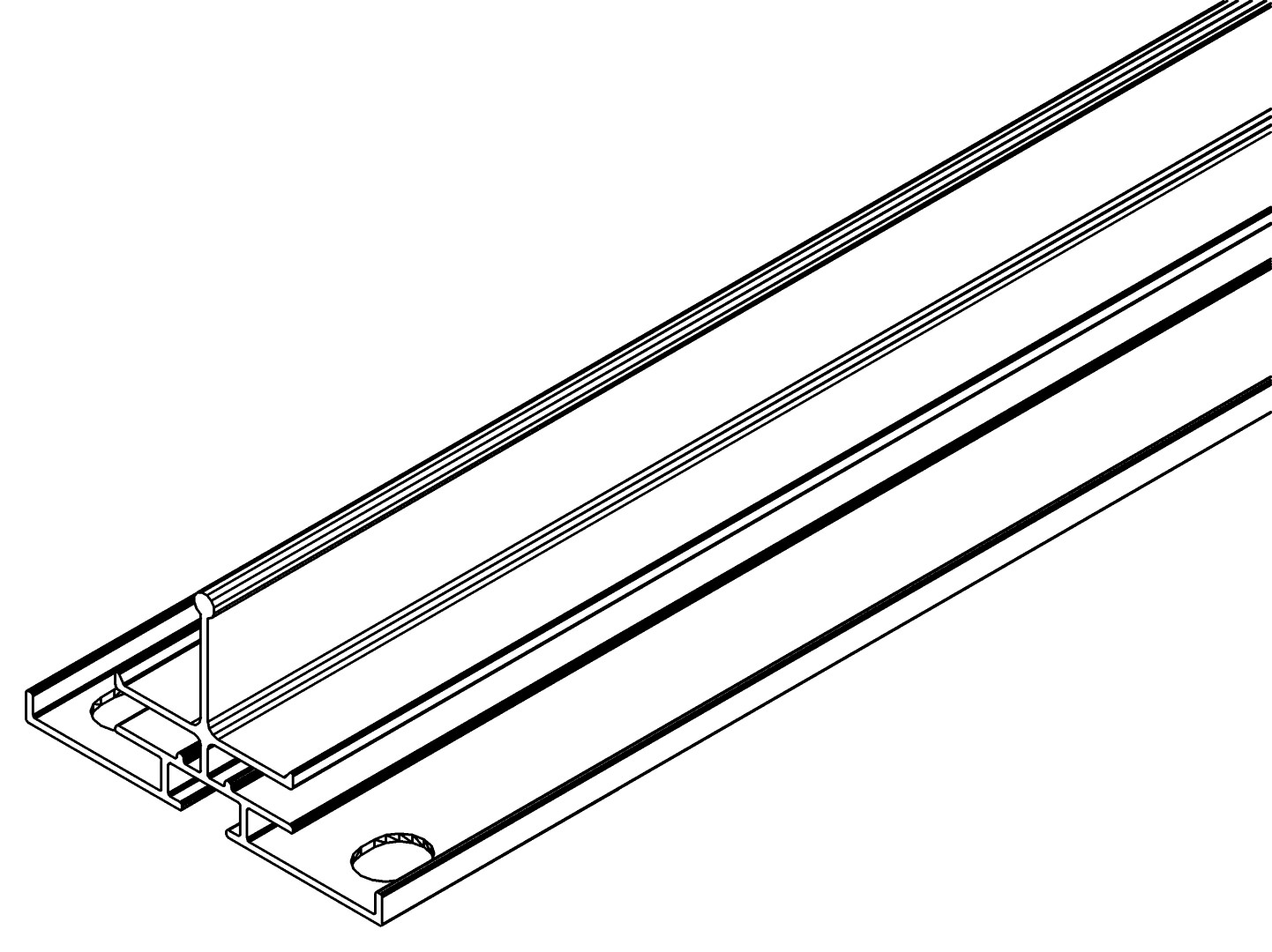 Zwischenprofil, Dach, 1138, L1132,5, , Farbe: Blank