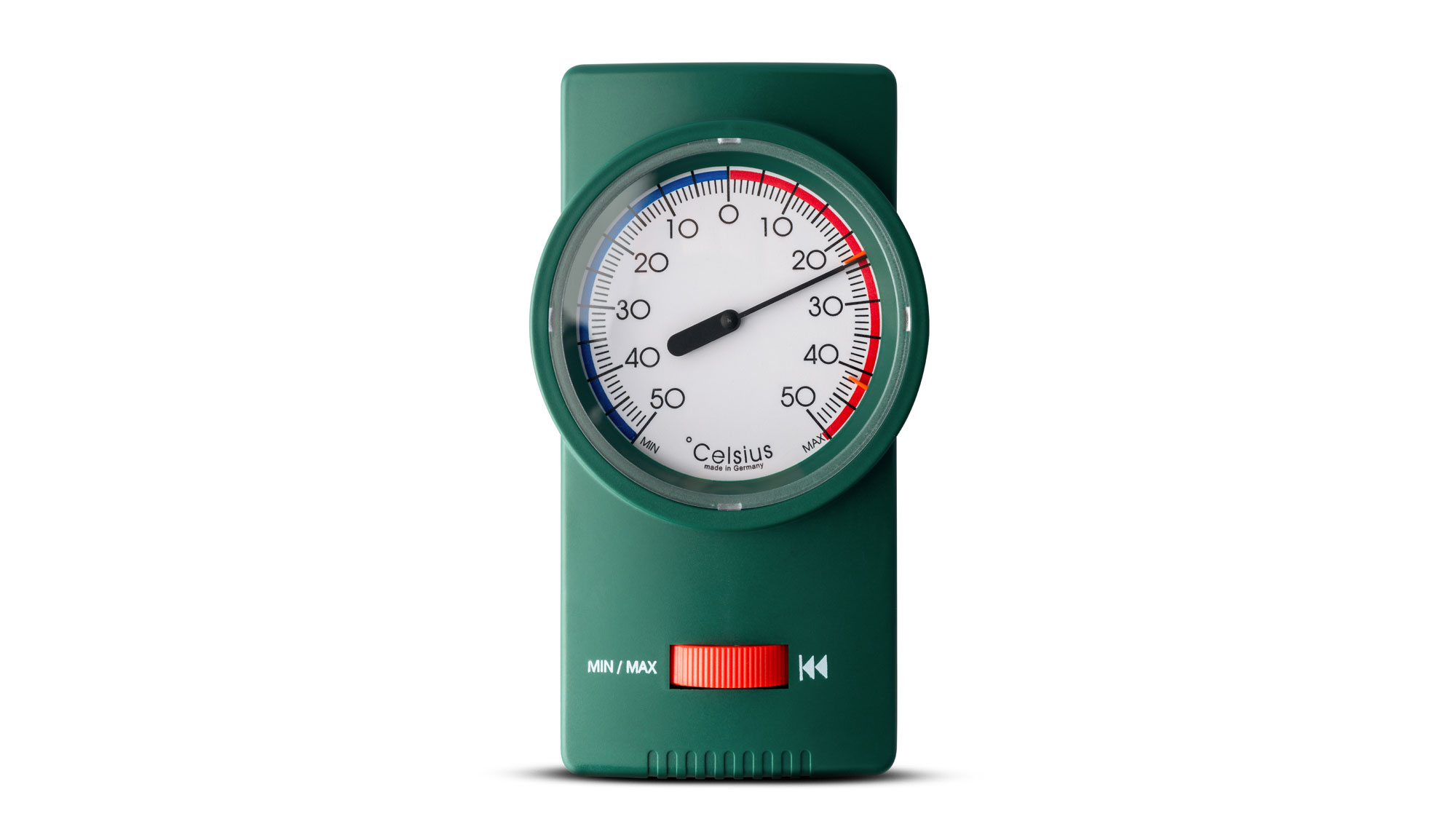 Min-Max Thermometer, Farbe: Dunkelgrün