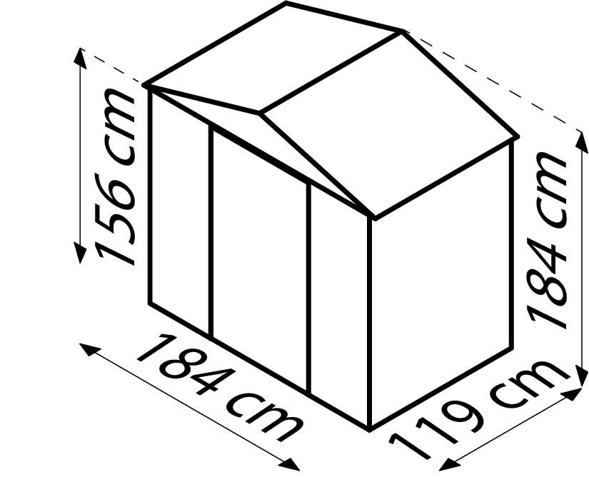 Köln II 65, Farbe: Tanne/Weiß