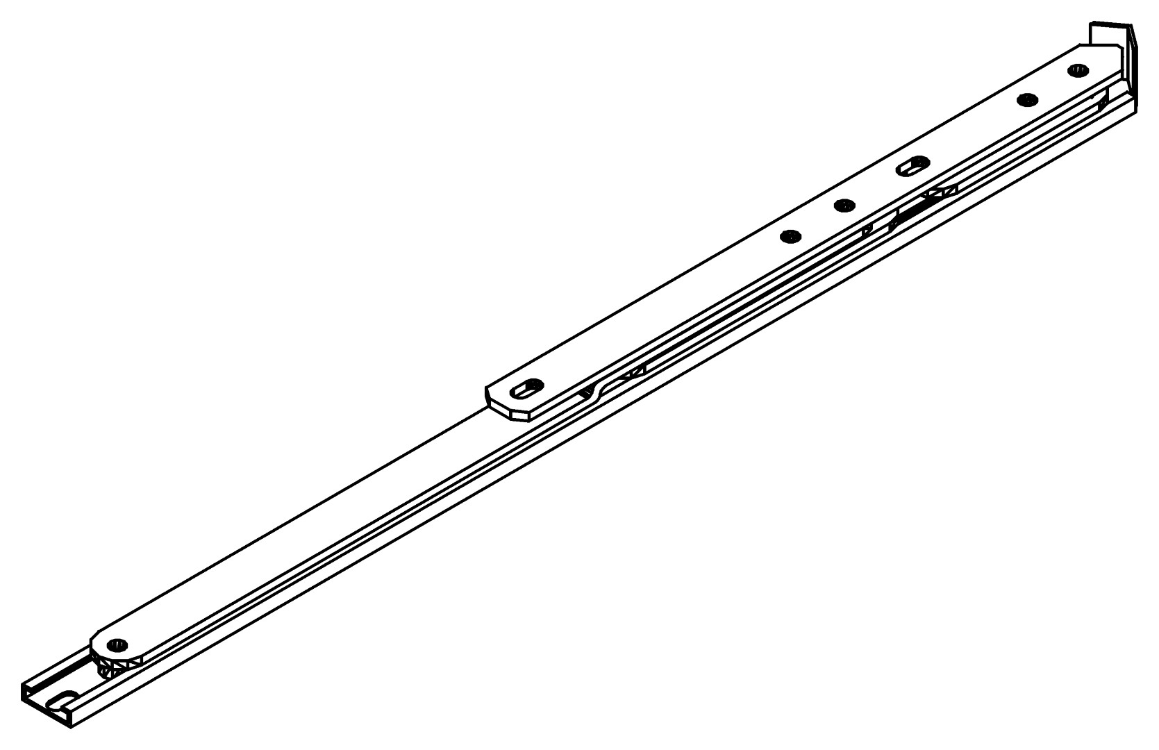 Schanier, 7419, L405, , Farbe: Blank