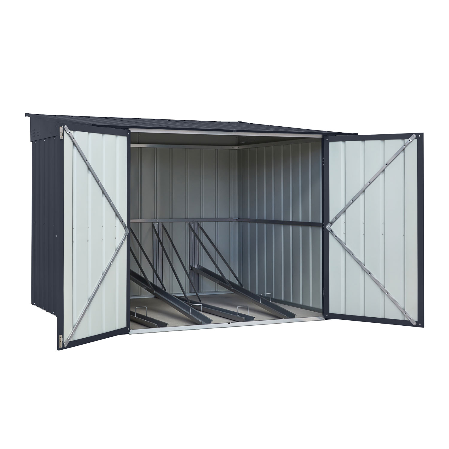 Fahrrad-Oase Family 66, Farbe: Anthrazit