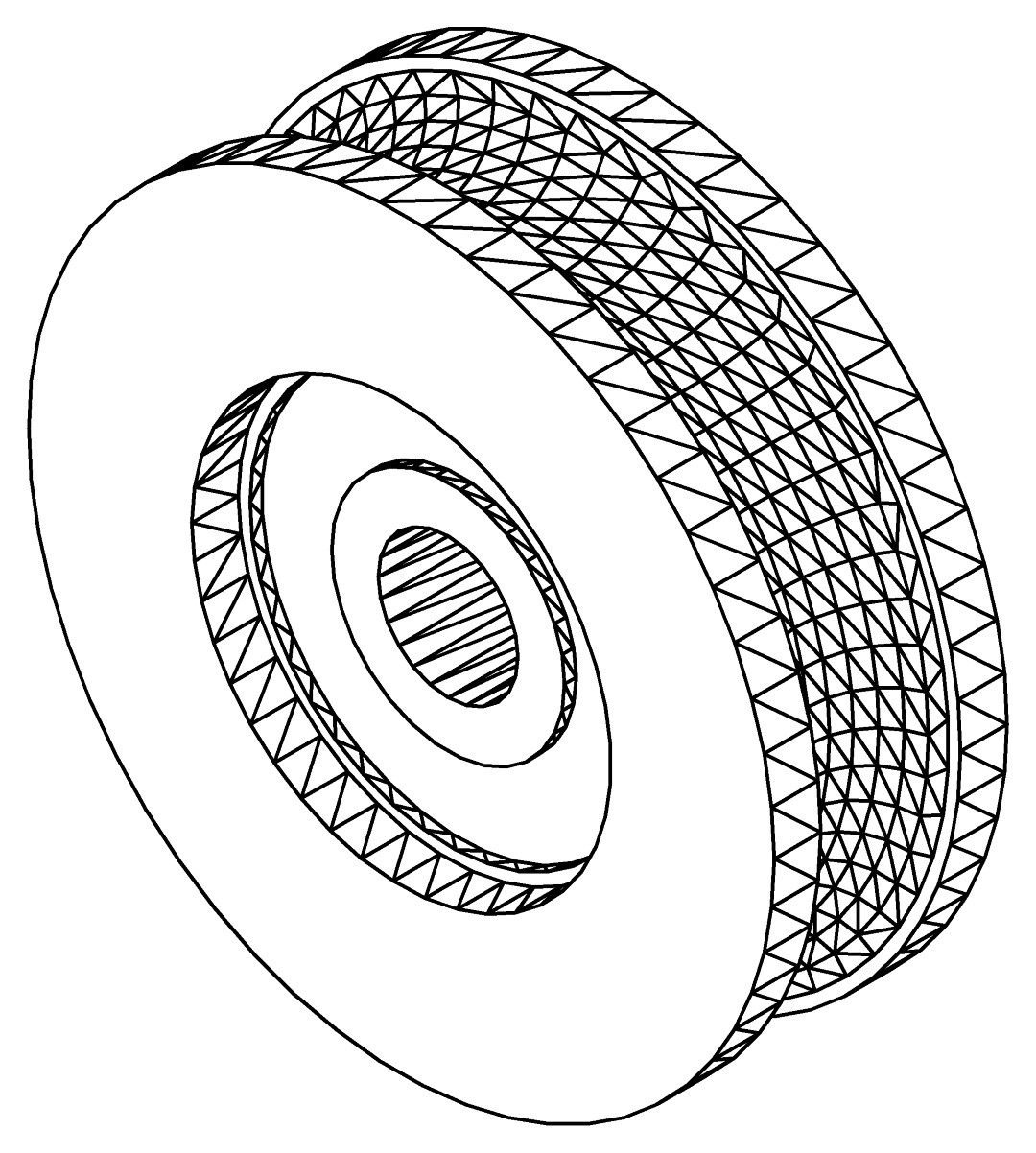 Türrolle, 7364, L10, , Farbe: Blank