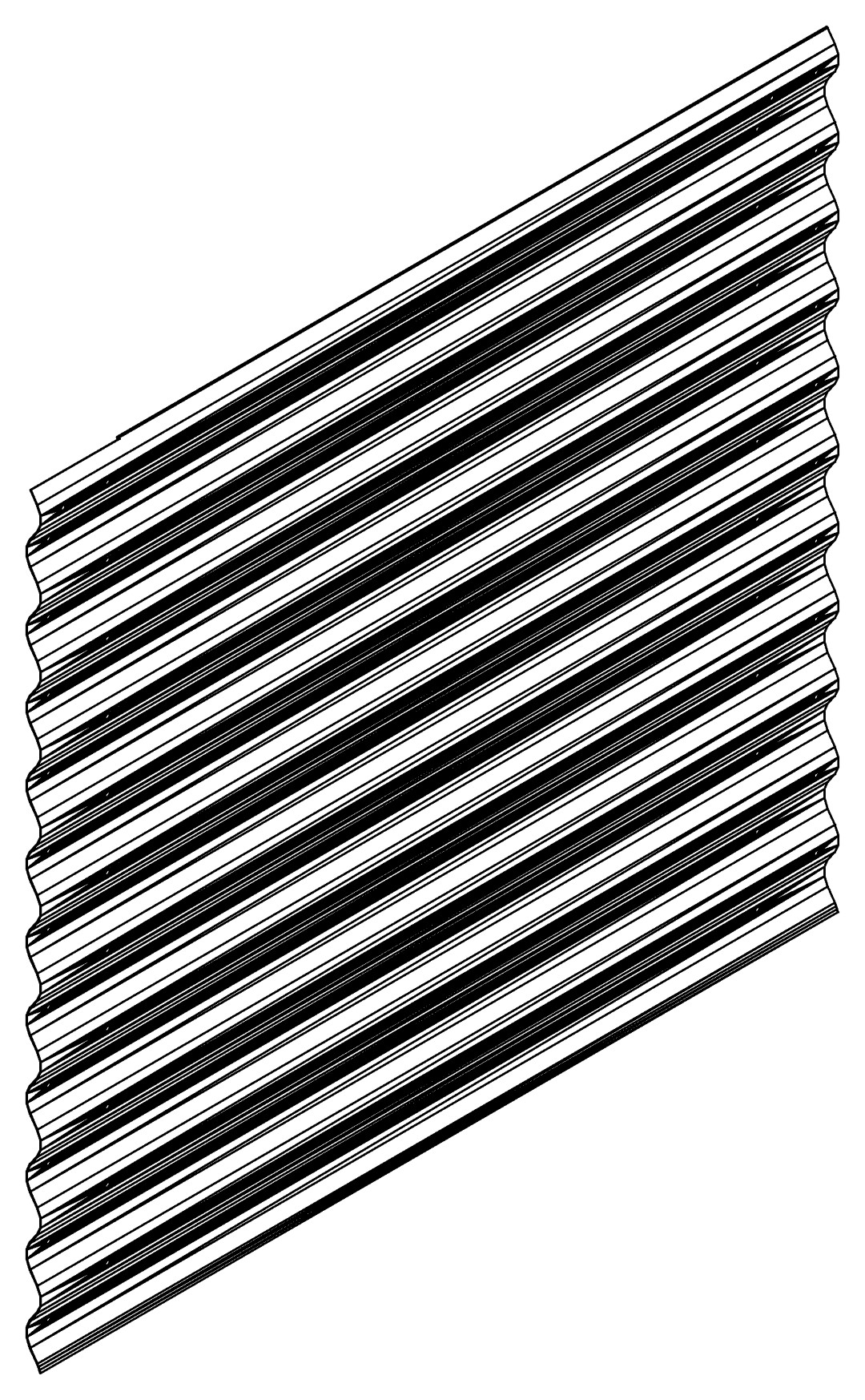 Seitenpaneel 858, 3220, L900, burnt red (RAL3009), Farbe: Rubin