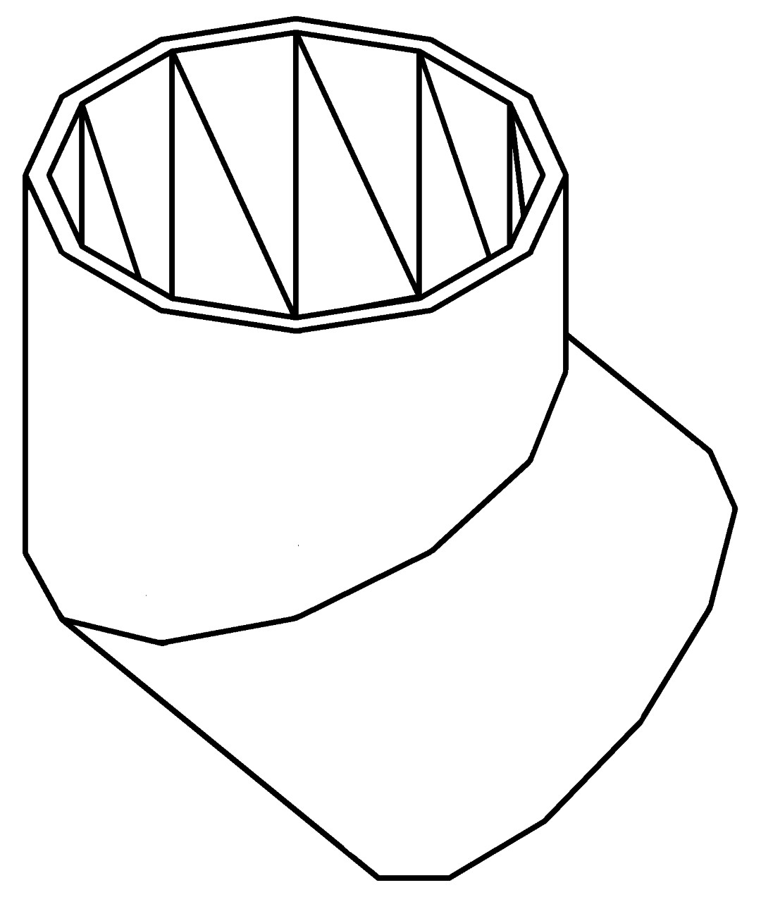 Fallrohr, Kniestück, 1402, L36, black, Farbe: Schwarz