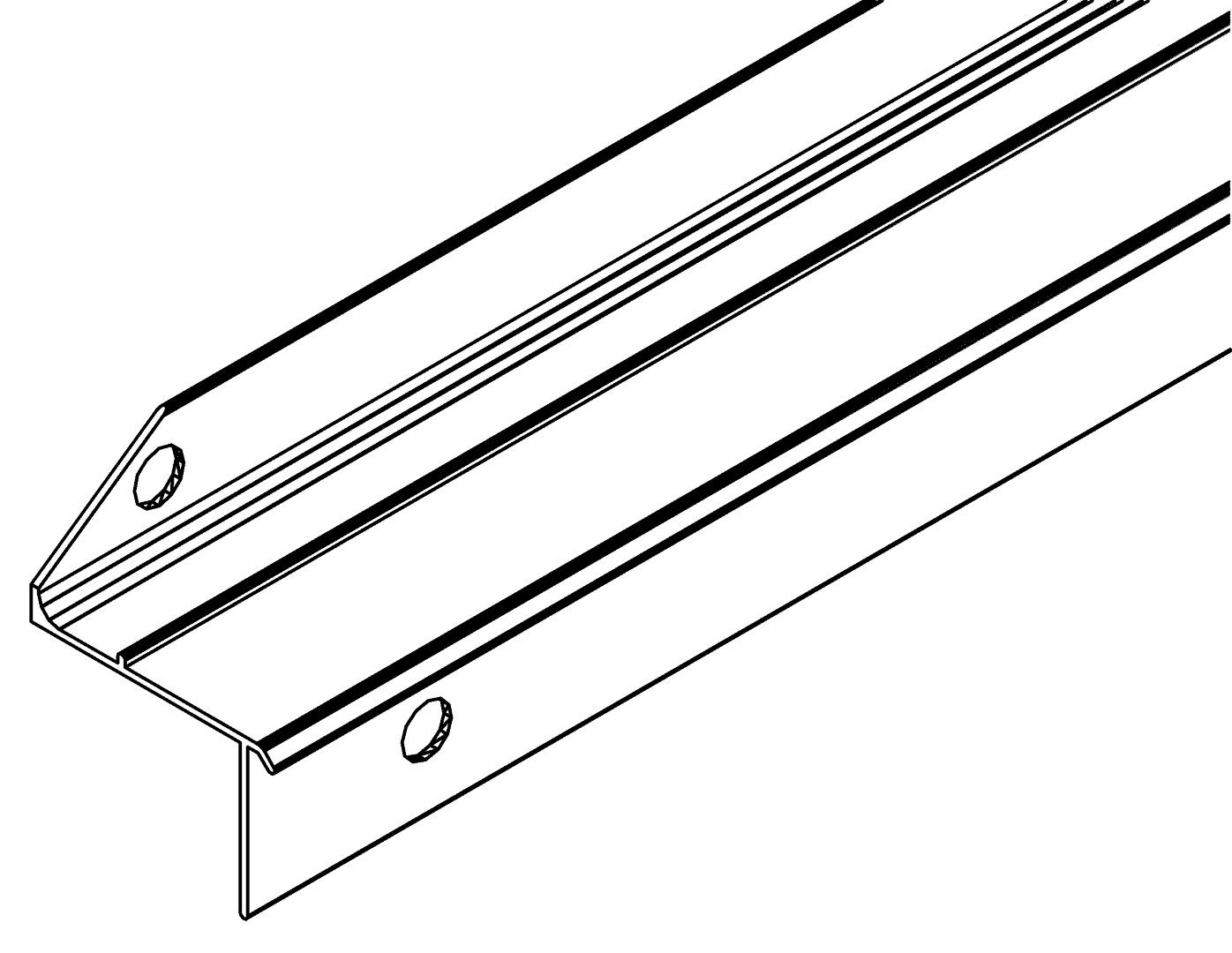 Türsturz, 1348, L628,5, black, Pantone-426C, Farbe: Schwarz