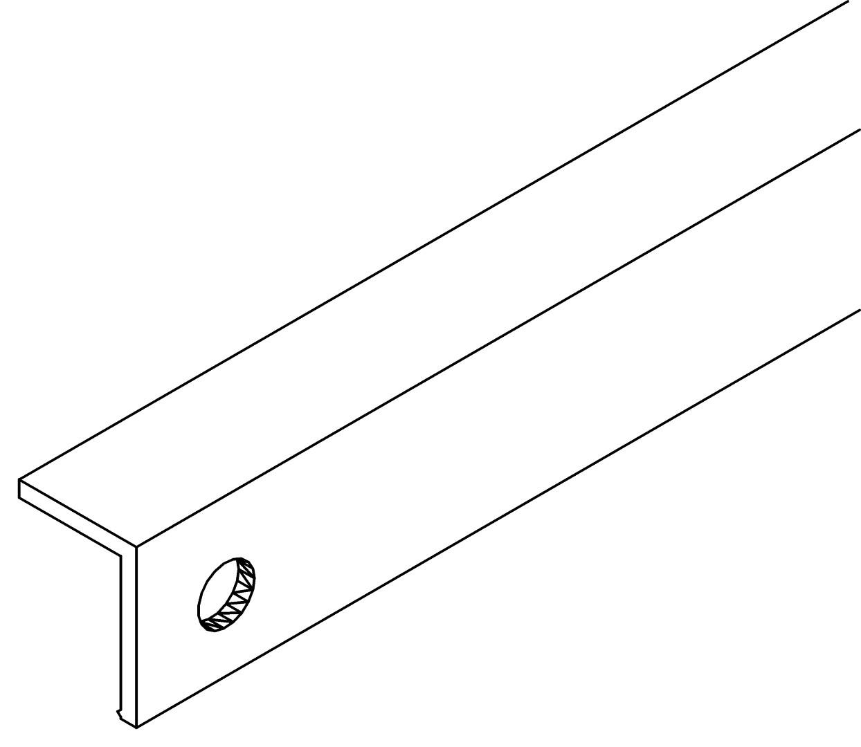 Querversteifung hinten, 3519, L786, , Farbe: Blank