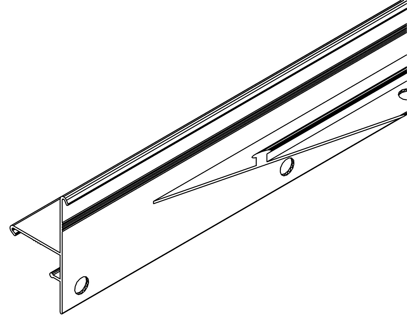 Eckprofil, Dach, 4245, L2954, , Farbe: Blank