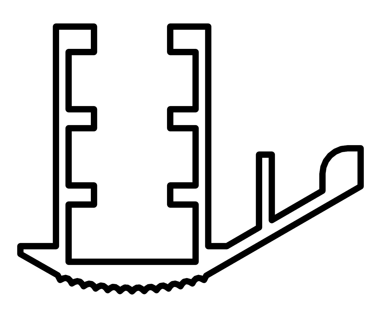 Kappe 2 Tür, lang, 7148, L1724, black, Pantone-426, Farbe: Schwarz