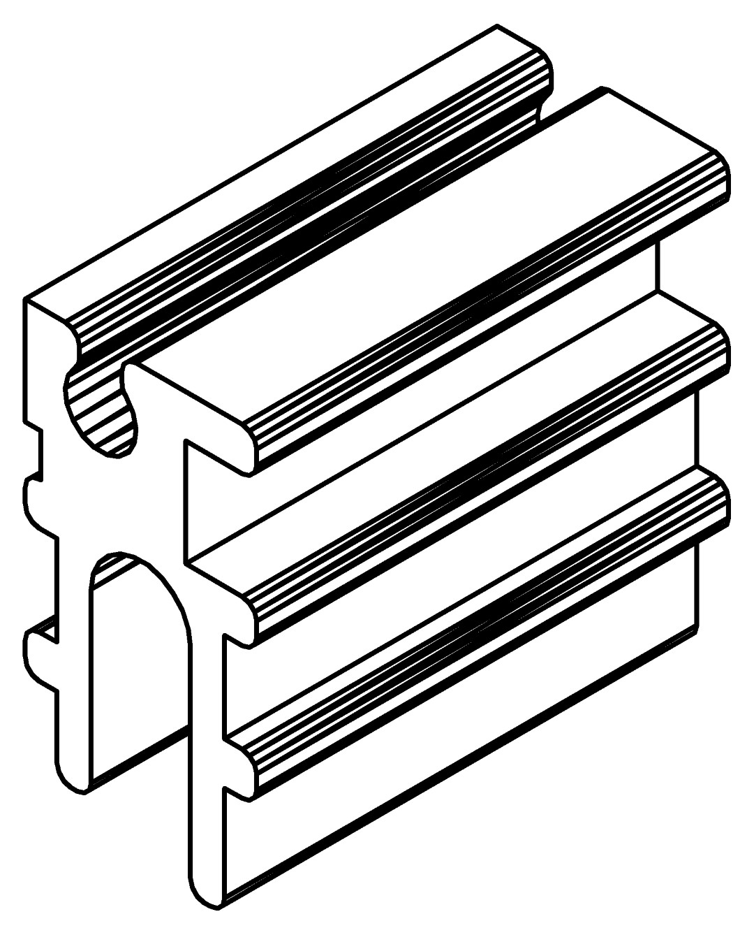 Türgleiter, 1014, L20, , Farbe: Blank