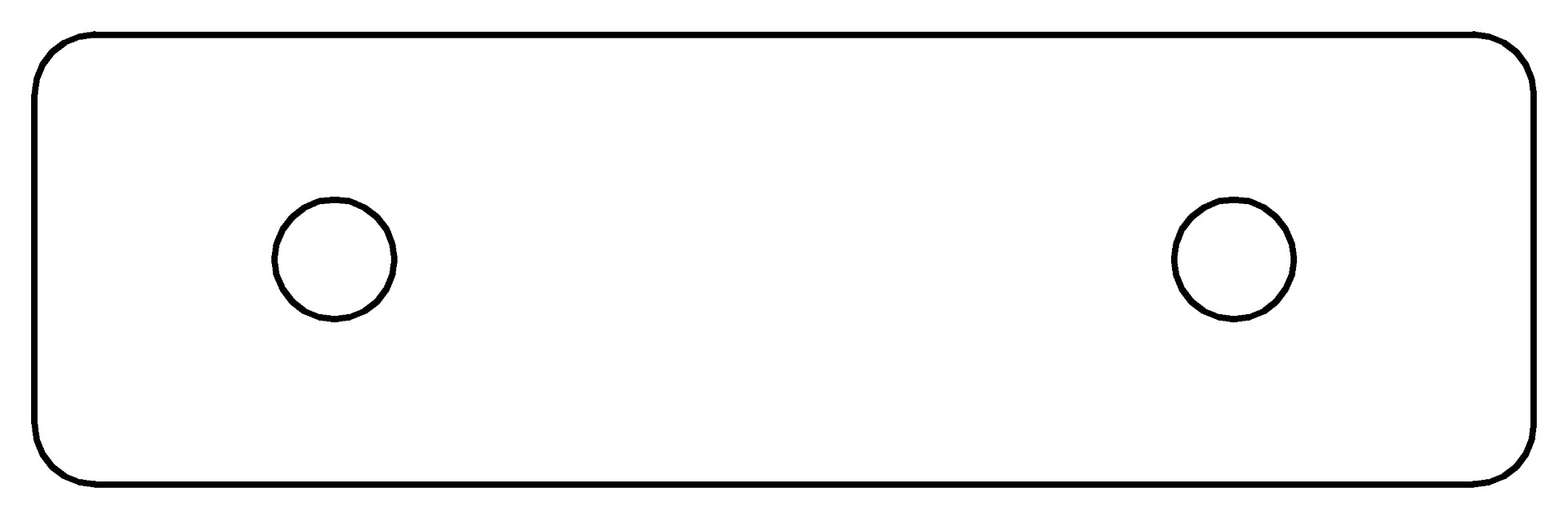 Abstandblech, 7413, L2, black, Pantone-426C, Farbe: Schwarz