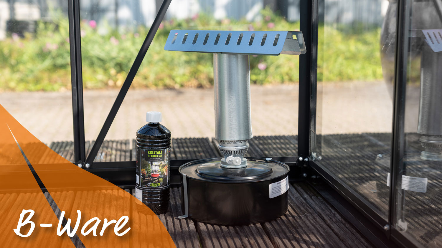Petroleumheizung B-Ware S, Farbe: Schwarz