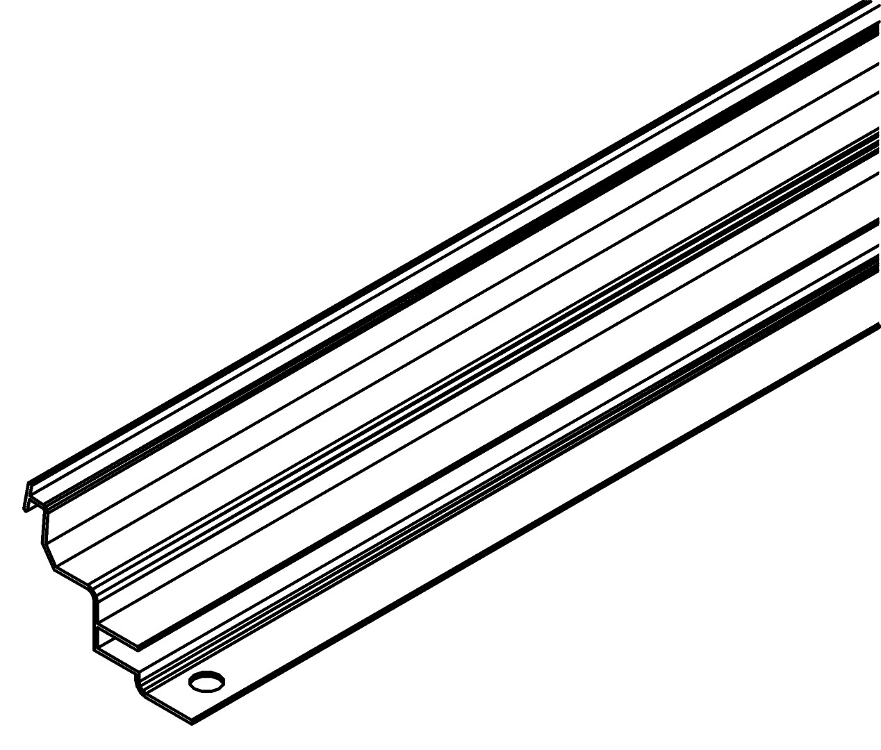Fensterschanier, 1064, L602, black, Pantone-426C, Farbe: Schwarz
