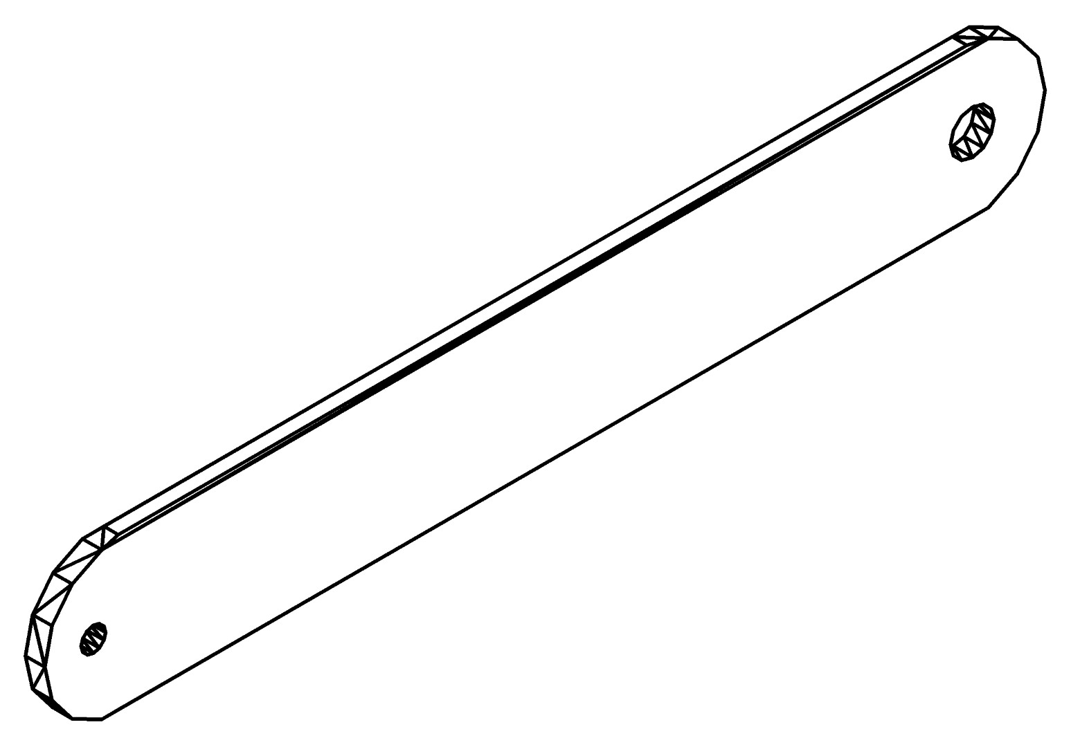 Diagonalstrebe, 9504, L165, black, Pantone-426C, Farbe: Schwarz