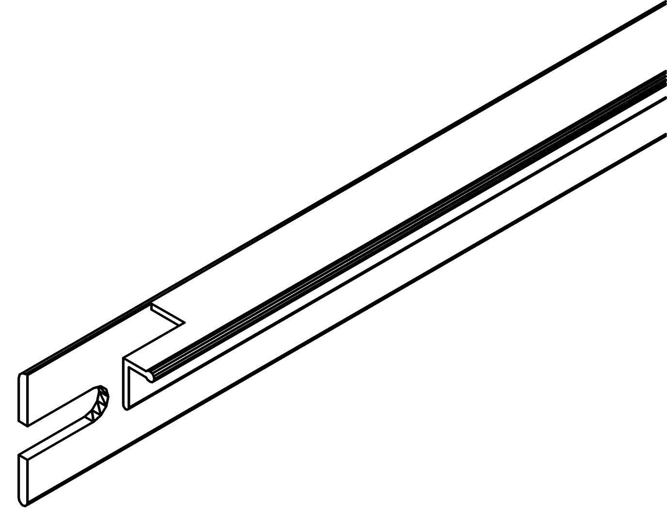 Dachfensterschwelle, 1063, L635, black, Pantone-42, Farbe: Schwarz