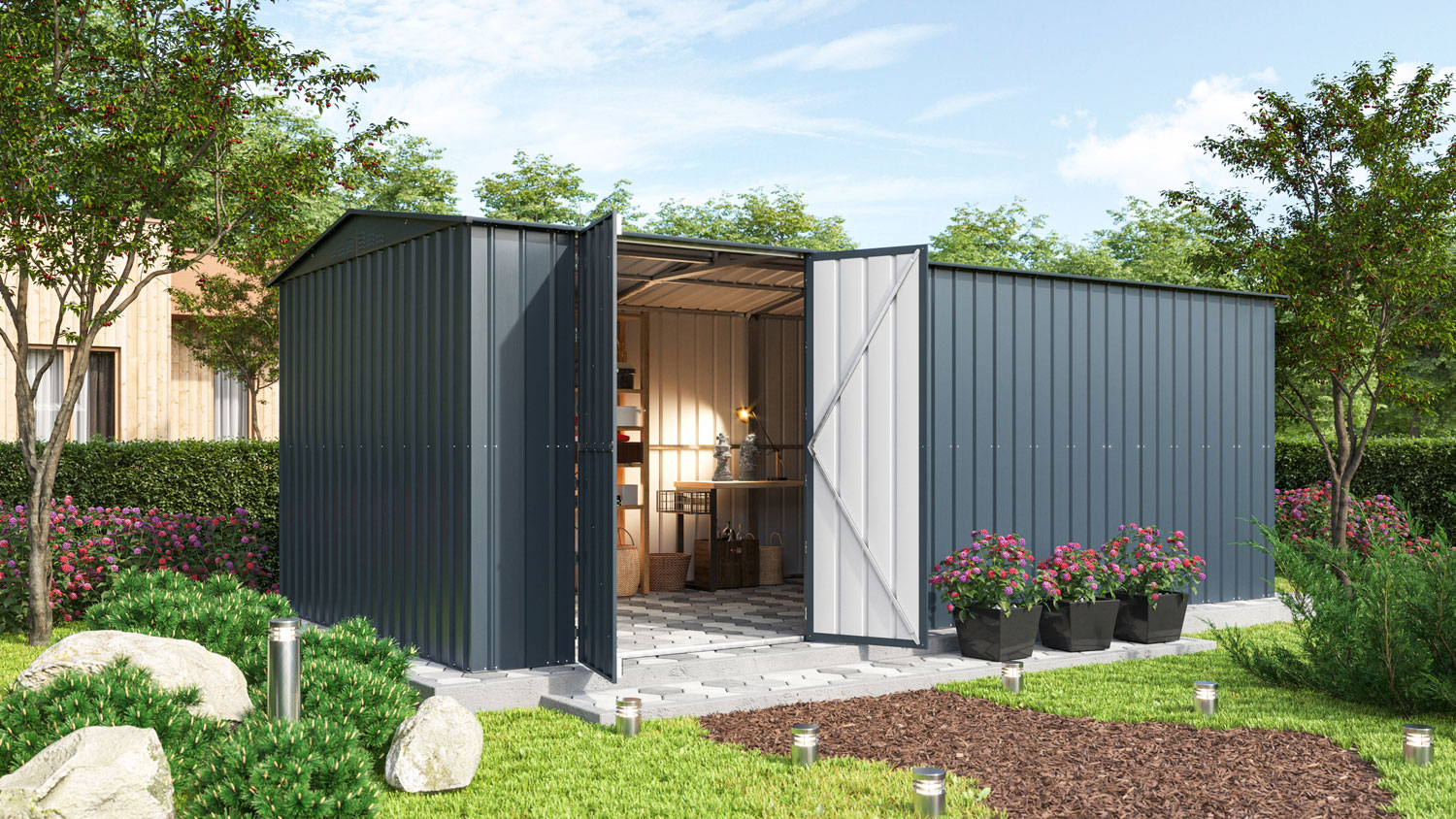 Heimwerkstatt Worker 1510, Farbe: Anthrazit