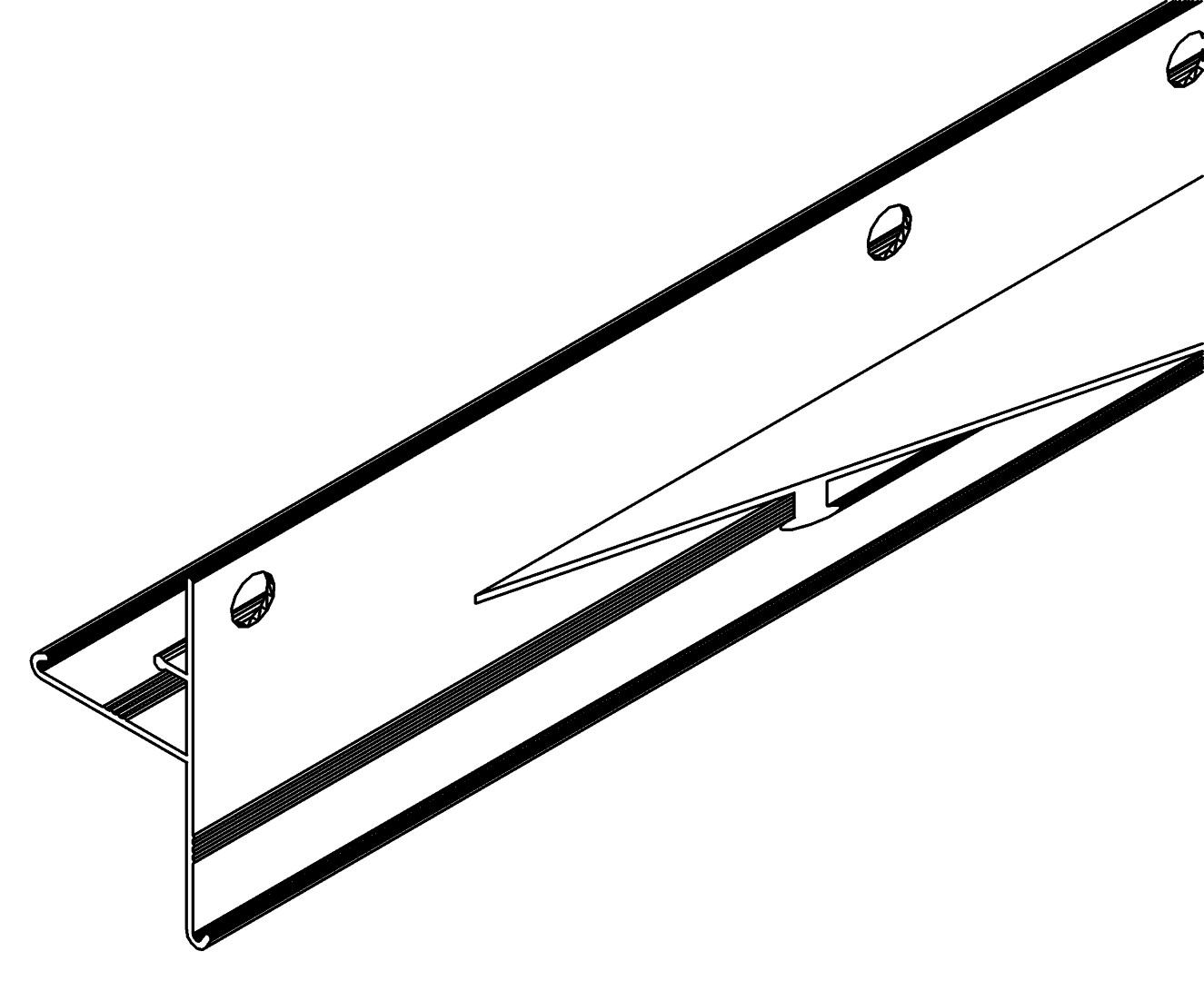 Eckprofil, Dach, 4238, L2035, , Farbe: Blank