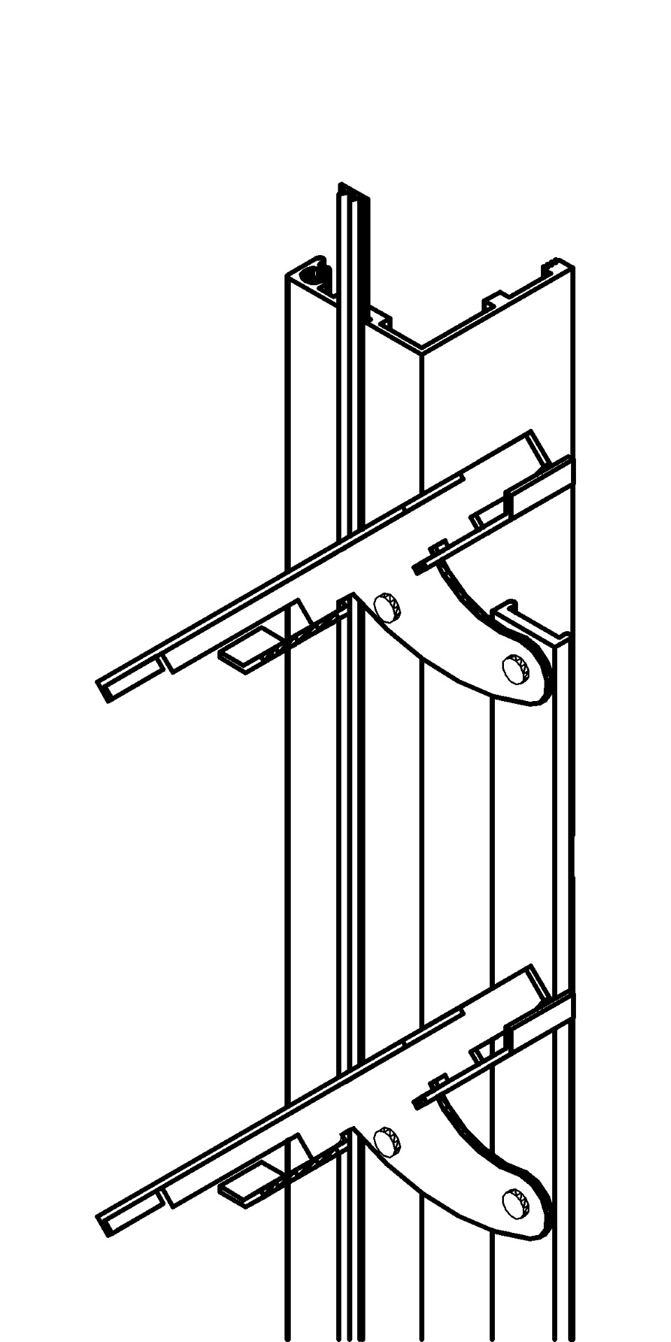 Fensterdichtung, Seite (vormontiert), 4202, L266, , Farbe: Blank
