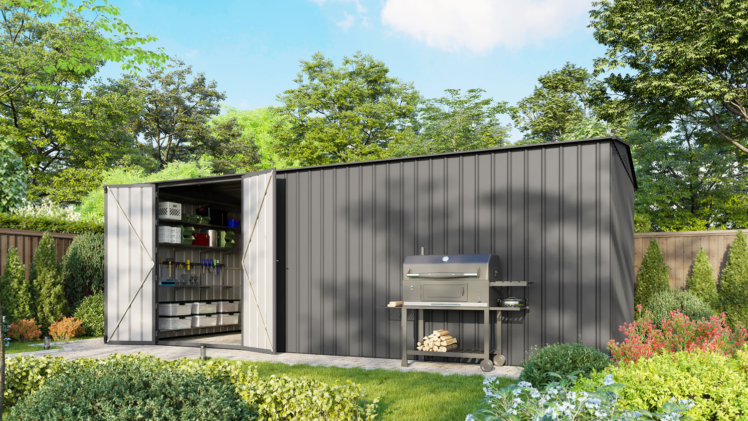 Heimwerkstatt Worker 1510, Farbe: Anthrazit