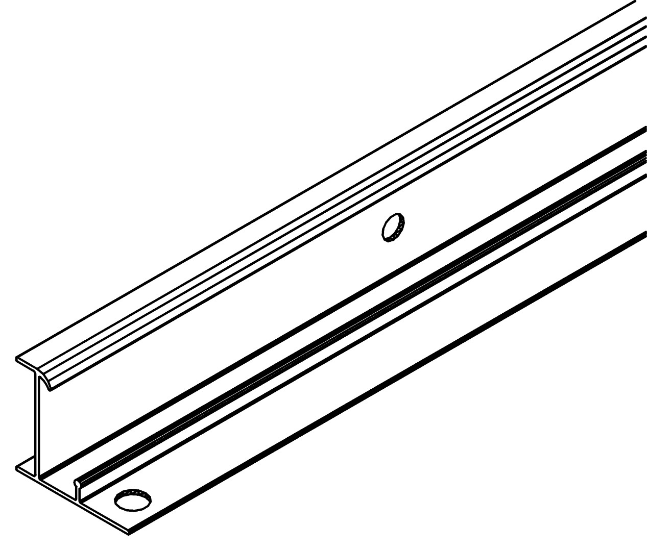 Wandprofil, senkrecht, 4249, L2138,5, , Farbe: Blank