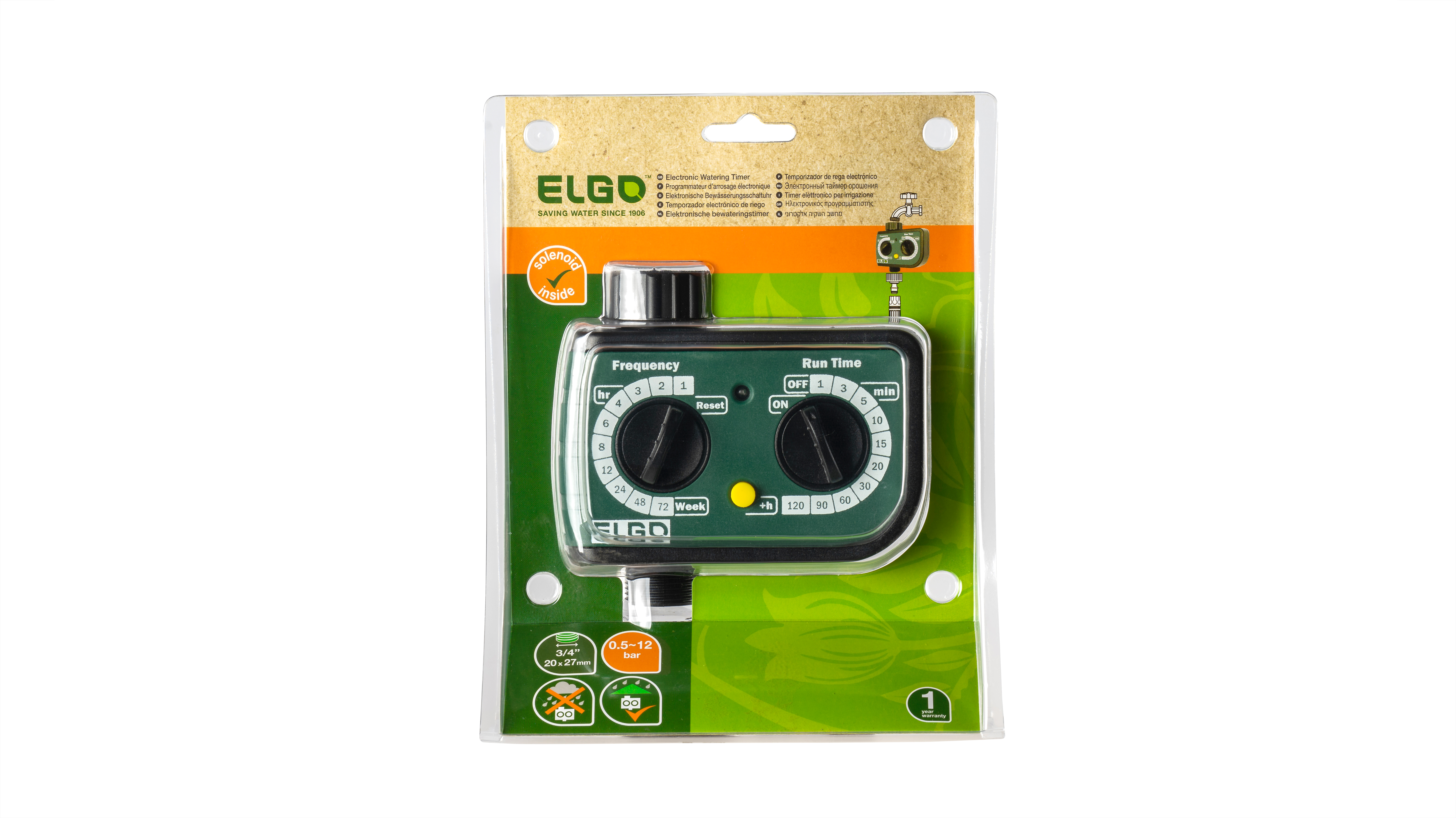 Bewässerungsuhr WT218, Farbe: Grün