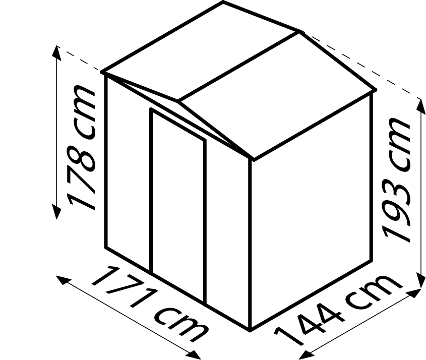 Gartenmanager Dream 65, Farbe: Silber Metallic