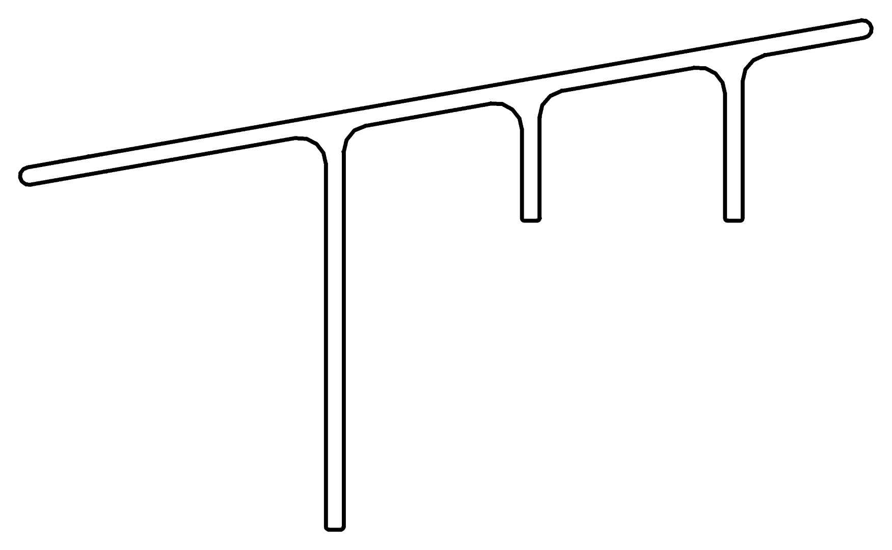 Firstprofil 4, 7434, L2550, black, Pantone-426C, Farbe: Schwarz